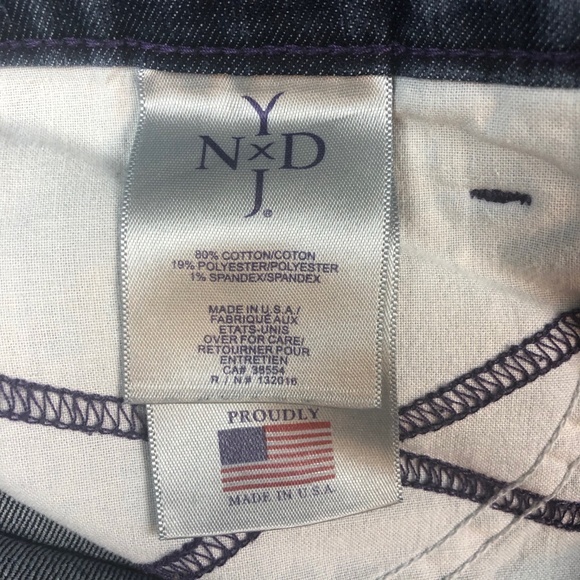 NYDJ Straight Blue Jeans Pants Denim ((size 2)) - Picture 7 of 9